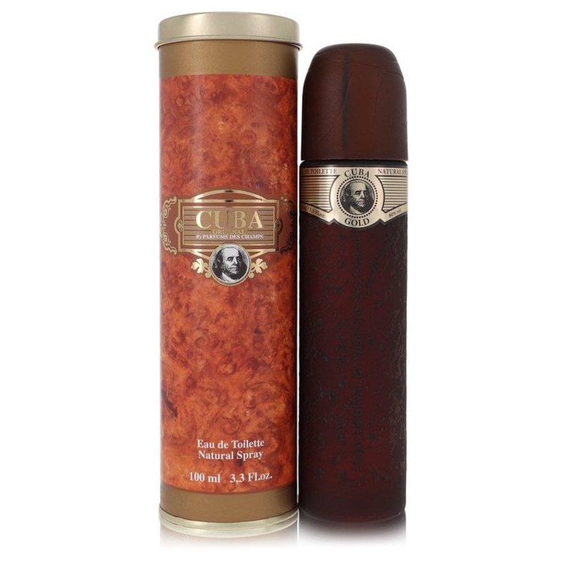 Cuba Gold (Original) EDT Spray 3.3 Oz Cologne by Cuba for Men