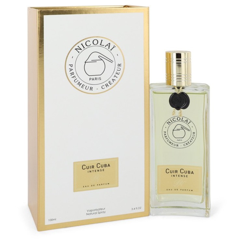 Cuir Cuba Intense by Nicolai For Women Eau De Parfum Spray (Unisex) 3.4 oz