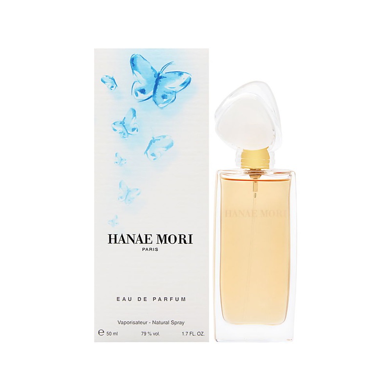 Hanae Mori by Hanae Mori for Women 1.7 oz Eau de Parfum Spray (Blue Butterfly)