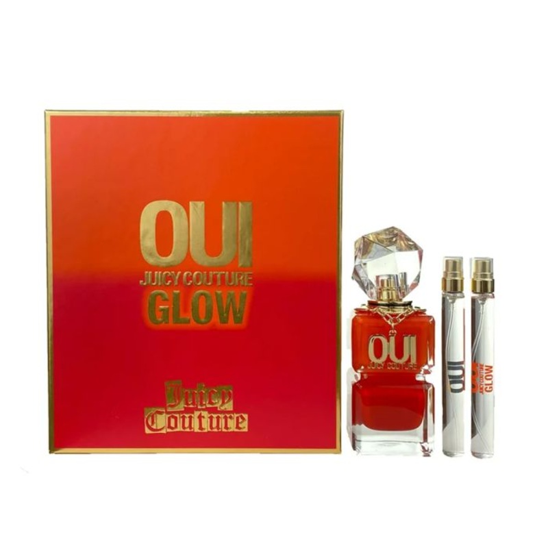 Oui Glow 3 Piece Gift Set by Juicy Couture for Women