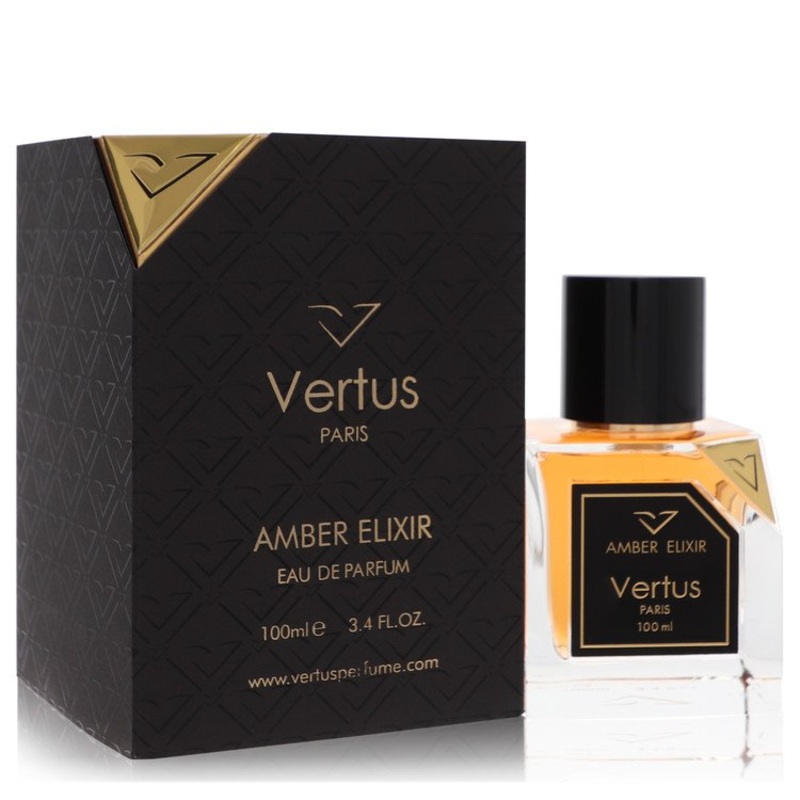 Vertus Amber Elixir by Vertus Eau De Parfum Spray (Unisex) 3.4 oz for Men – Premium Designer Fragrance