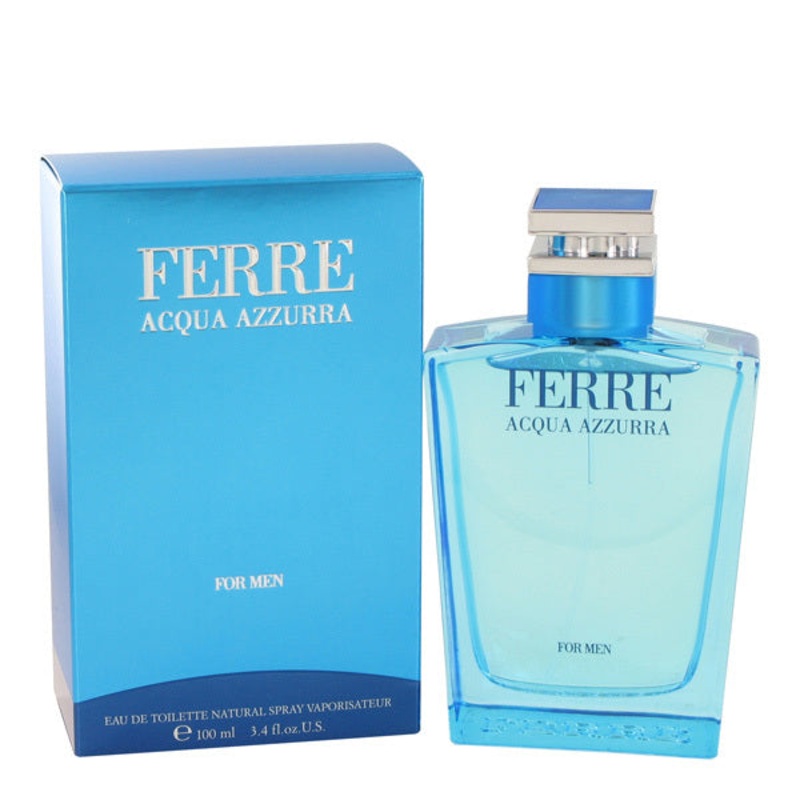 Acqua Azzurra by Gianfranco Ferre 3.4 Oz. Eau De Toilette For Men