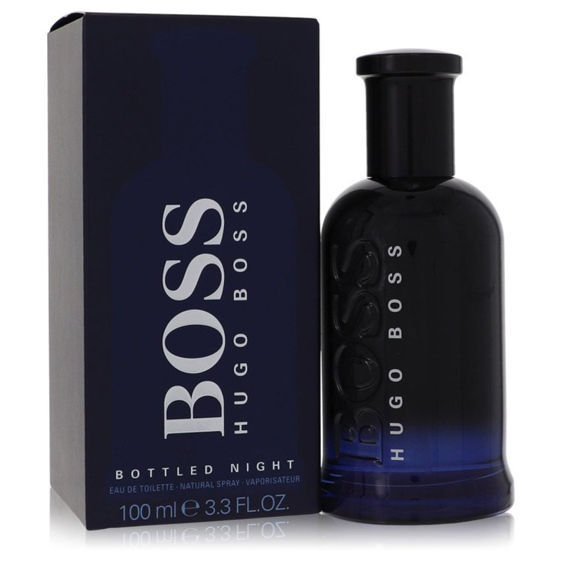 Boss Bottled Night by Hugo Boss Eau De Toilette Spray 3.3 oz for Men – Premium Designer Fragrance