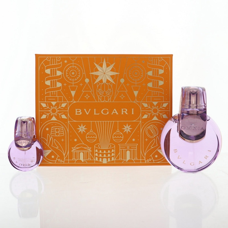 Bvlgari Omnia Amethyste By Bvlgari 2 Piece Gift Set – 3.4 Oz Eau De Toilette Spray, 0.5 Oz Eau De Toilette Spray For Women In Gift Set