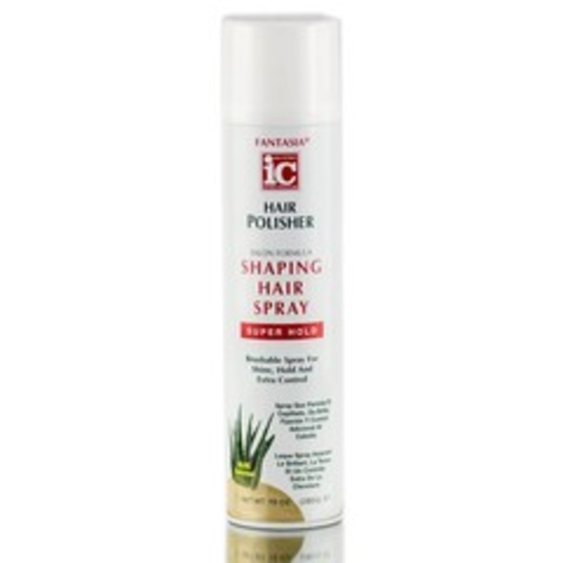 Fantasia Hair Polisher Shaping Hair Spray by Fantasia 10.0 oz Hair Spray for Unisex