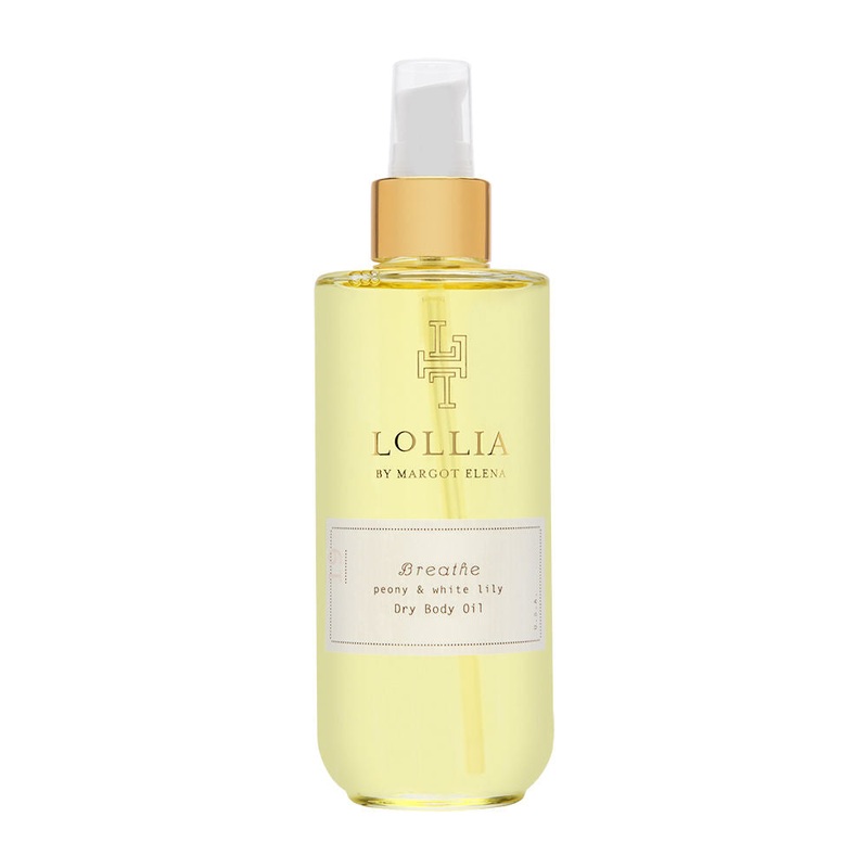 Lollia Breathe No. 19 Peony & White Lily 6.8 oz Dry Body Oil