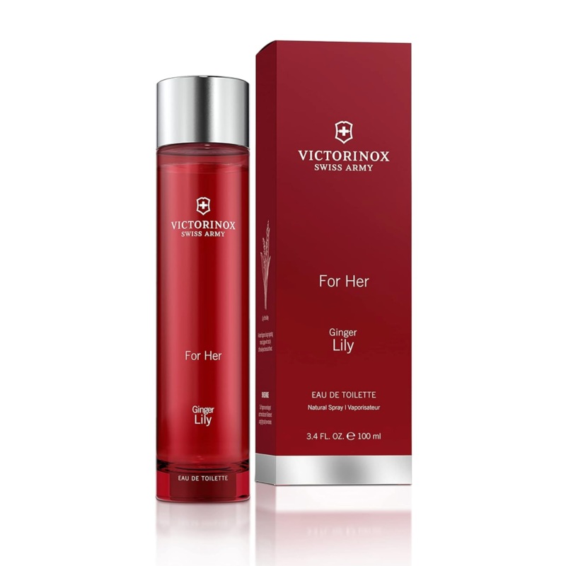 Victorinox Swiss Army Ginger Lily EDT Spray (W) 100ML (Tester Box With Cap)