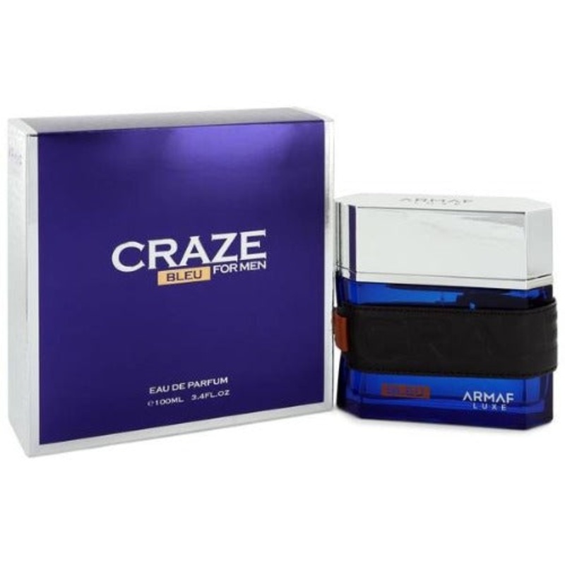 Armaf Craze Bleu Eau De Parfum 3.4 Oz