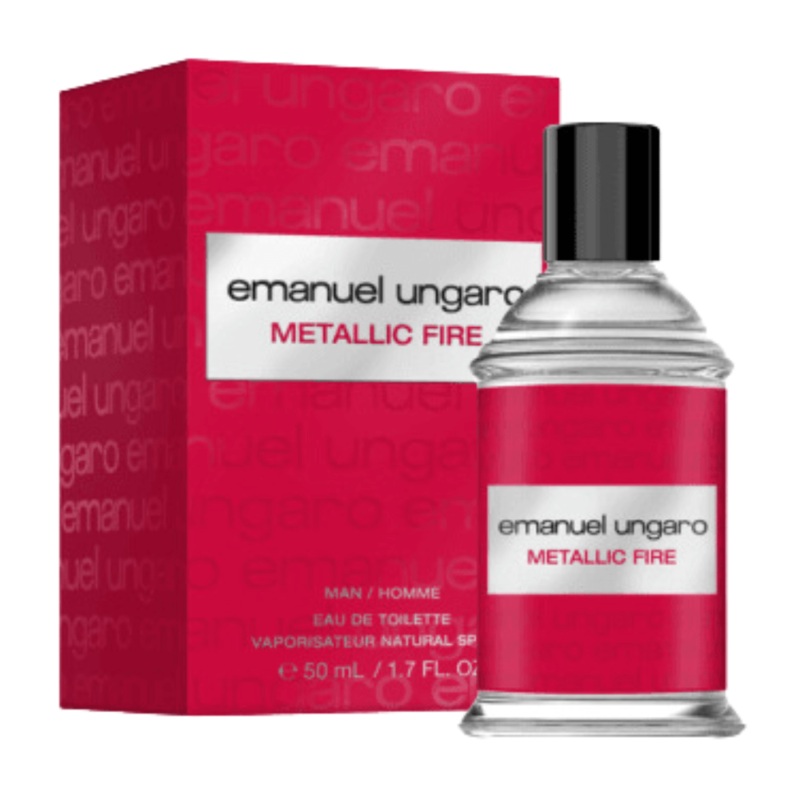 Emanuel Ungaro Metallic Fire Men Eau de Toilette Men’s Aftershave Spray (50ml)