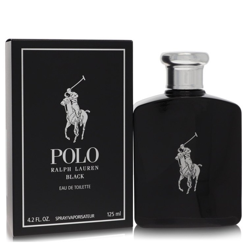 Ralph Lauren Polo Black 4.2 Oz Eau De Toilette Spray By Ralph Lauren For Men