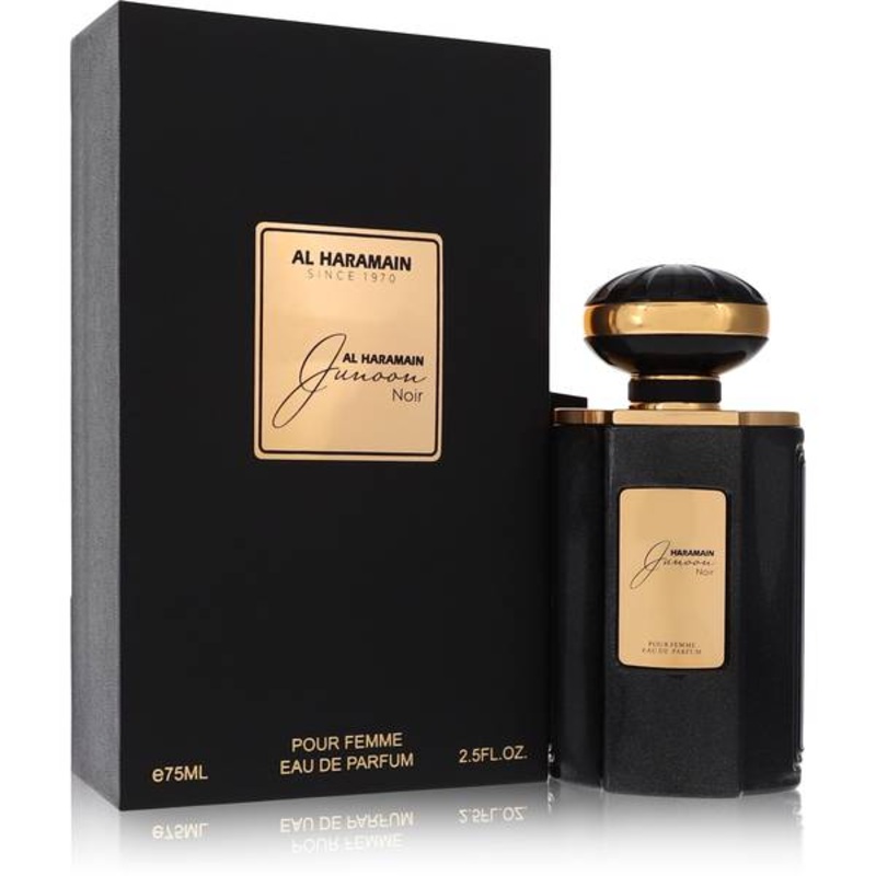 Al Haramain Junoon Noir Perfume 2.5 OZ Eau De Parfum Spray for Women
