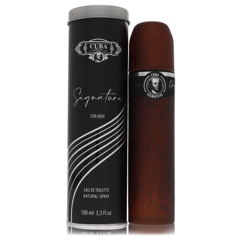 Cologne Cuba Signature 3.4 Oz  EDT Spray for Men