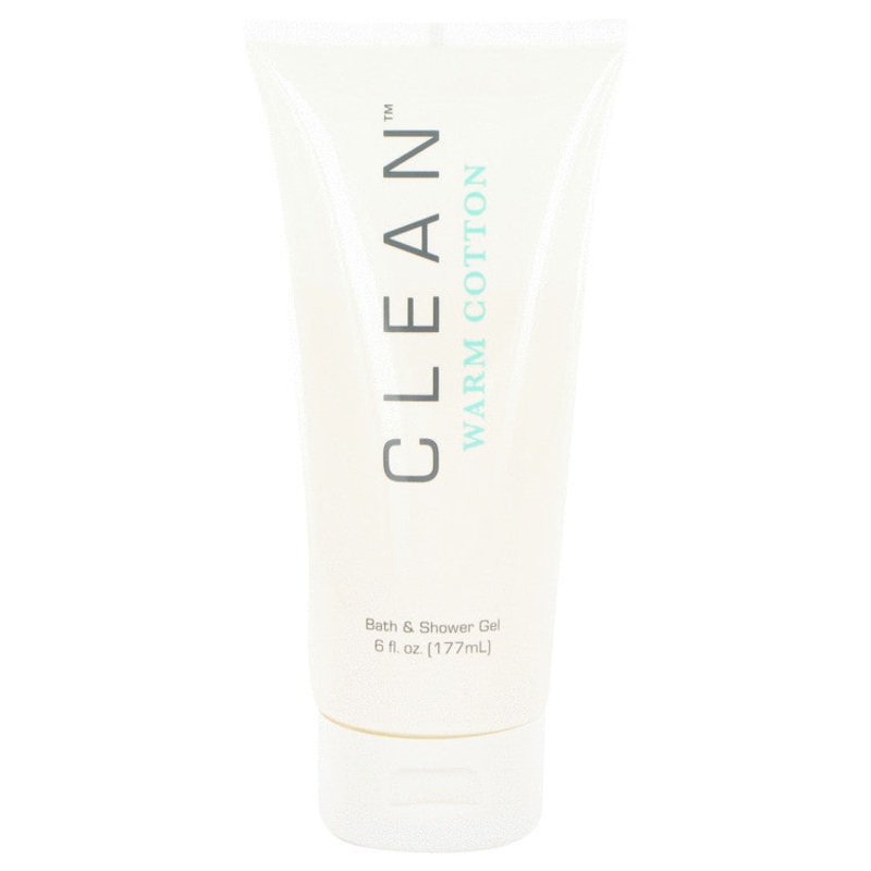 Clean Warm Cotton by Clean Shower Gel 6 oz / 177 ml for Women