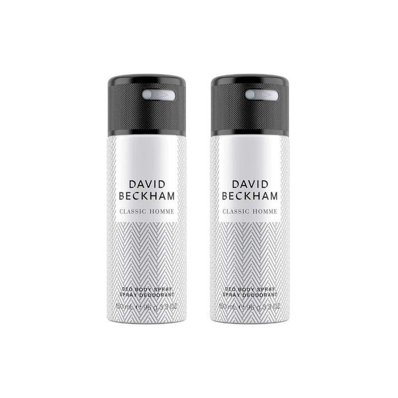 David Beckham Classic Homme Deodorant For Men 150ml Pack of 1
