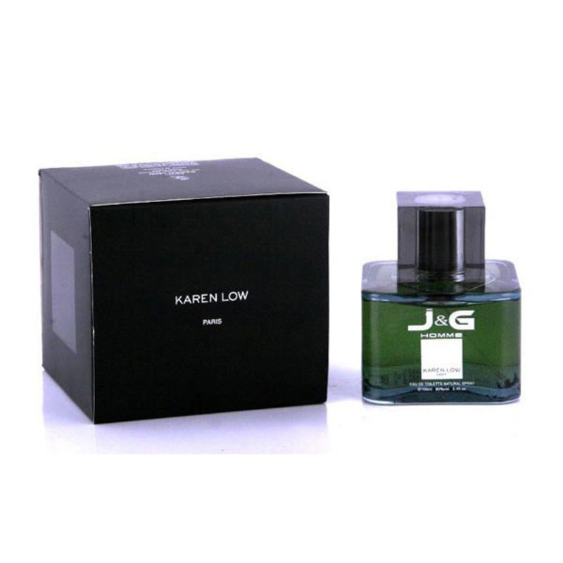 J & G Cologne by Karen Low 3.4 Oz. Eau De Toilette For Men