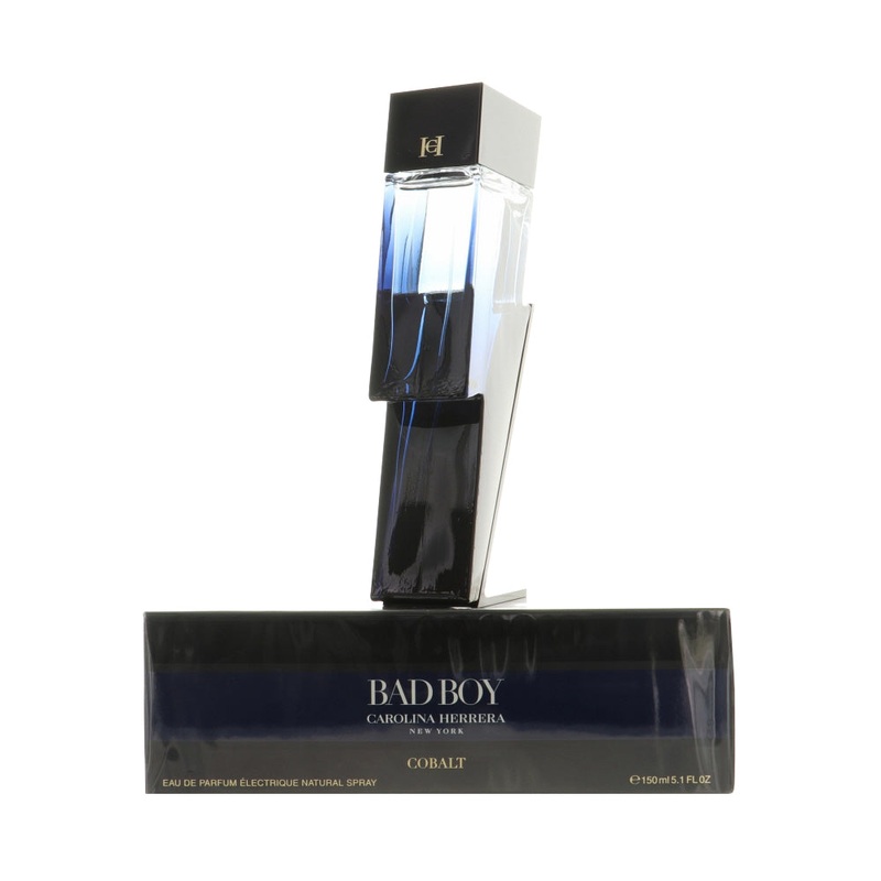 Bad Boy Cobalt By Carolina Herrera 5.1 Ozeau De Parfum Electrique  Spray For Men In Box