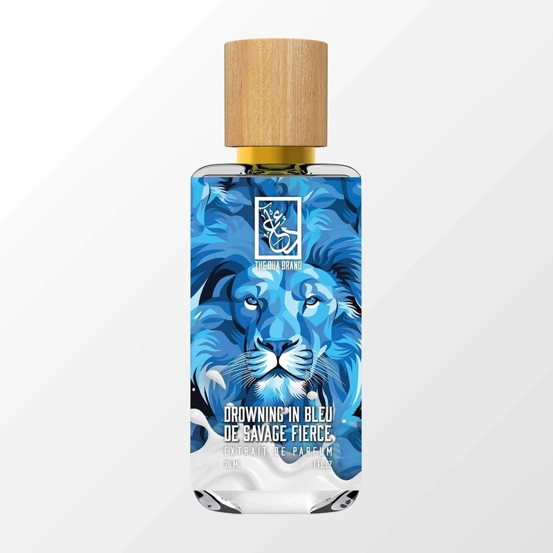 Drowning in Bleu de Savage Fierce 34ML Bottle