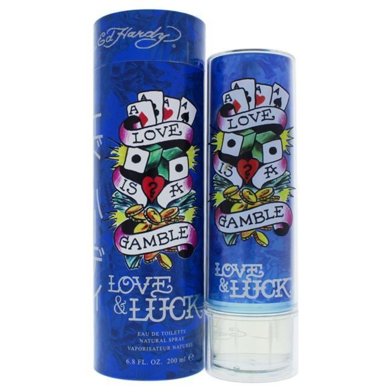 Ed Hardy Love And Luck Cologne 6.8 oz.