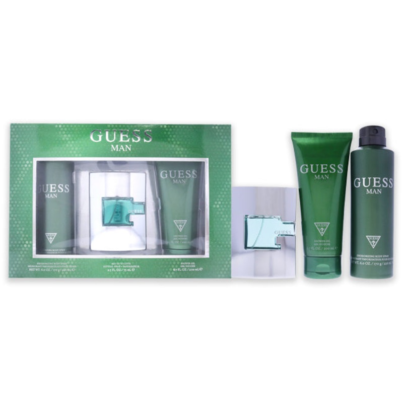 Guess Man by Guess for Men – 3 Pc Gift Set 2.5 oz.