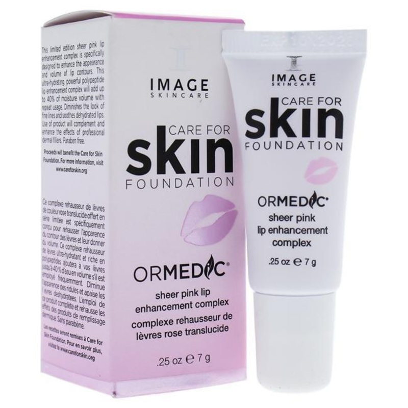 Ormedic Sheer Pink Lip Enhancement Complex by Image for Unisex – 0.25 oz Lip Treatment