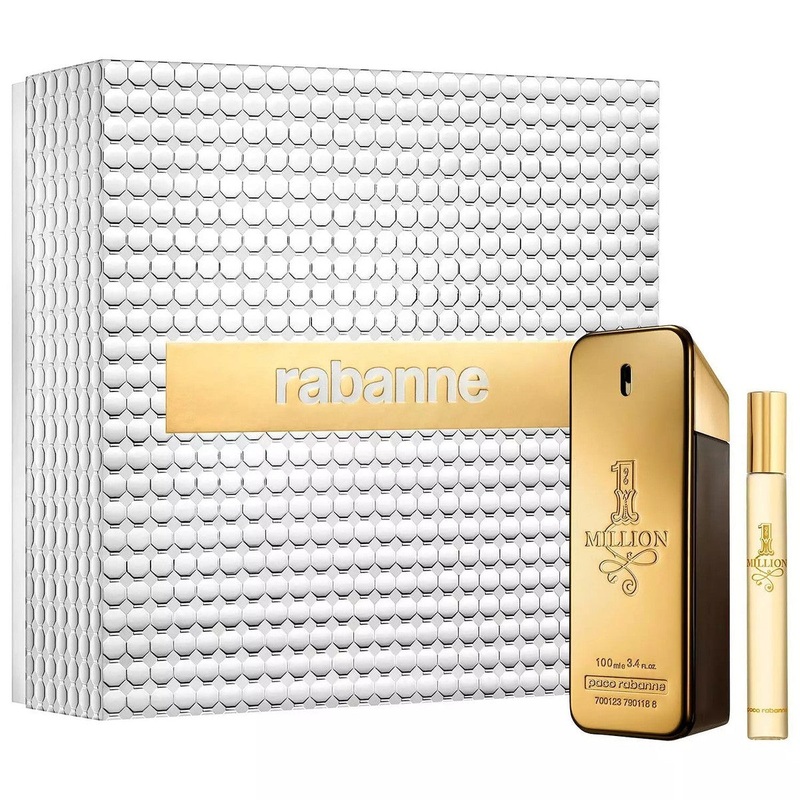 Paco Rabanne 1 Million Traveler Exclusive Gift Set – 100ML EDT Spray + 20ML EDT Spray (Men)