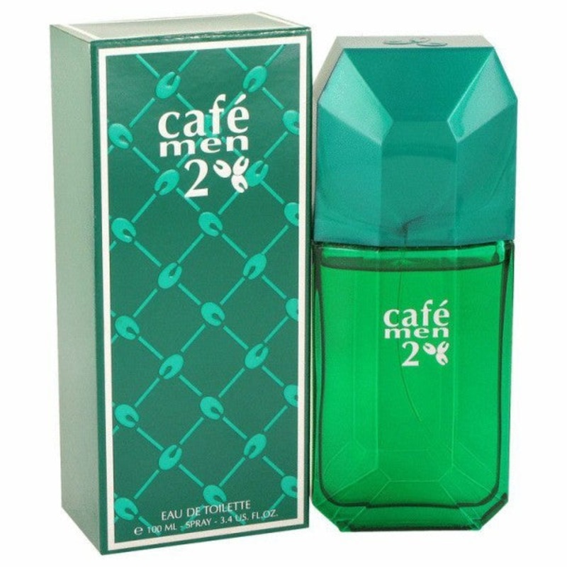 Cafe Men 2 by Cofinluxe 3.4 Oz. Eau De Toilette For Men