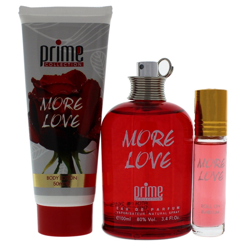 More Love by Prime Collection for Women – 3 Pc Gift Set 3.4 oz.