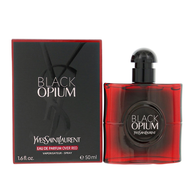 Opium Black Red By Yves Saint Laurent 1.6 Oz Eau De Parfum Spray For Women In Box