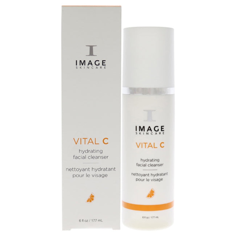 Vital C Hydrating Facial Cleanser by Image for Unisex – 6 oz Cleanser 6 oz.