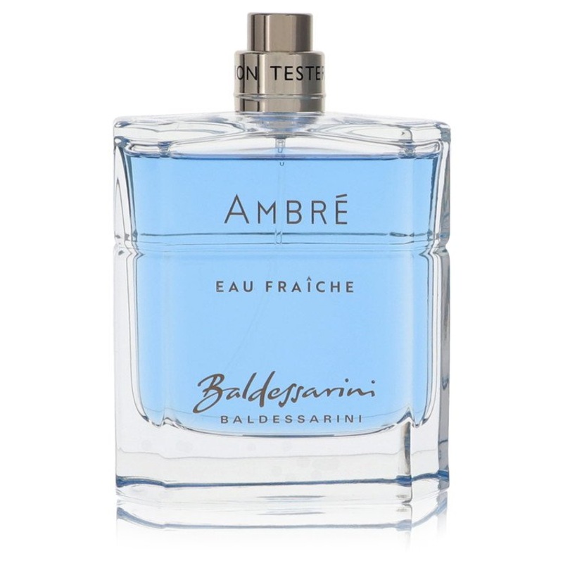 Baldessarini Ambre Eau Fraiche by Hugo Boss Eau De Toilette Spray (Tester) 3 oz for Men – Premium Designer Fragrance