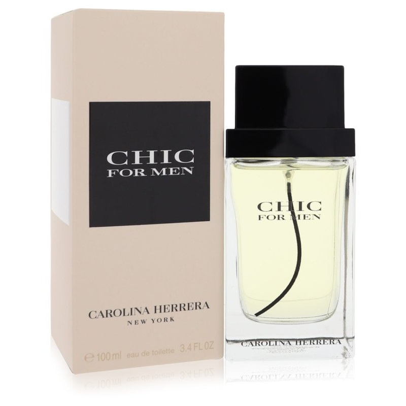 Chic by Carolina Herrera Eau De Toilette Spray 3.4 oz for Men – Premium Designer Fragrance