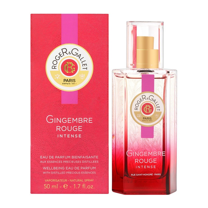 Gingembre Rouge Intense by Roger & Gallet 1.7 oz Well Being Eau de Parfum Spray