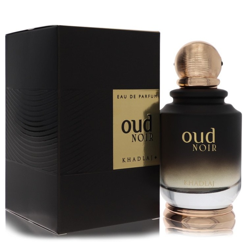 Khadlaj Oud Noir by Khadlaj For Men Eau De Parfum Spray (Unisex) 3.4 oz