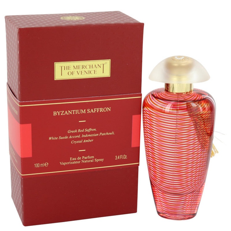 Byzantium Saffron by The Merchant of Venice For Women Eau De Parfum Spray (Unisex) 3.4 oz