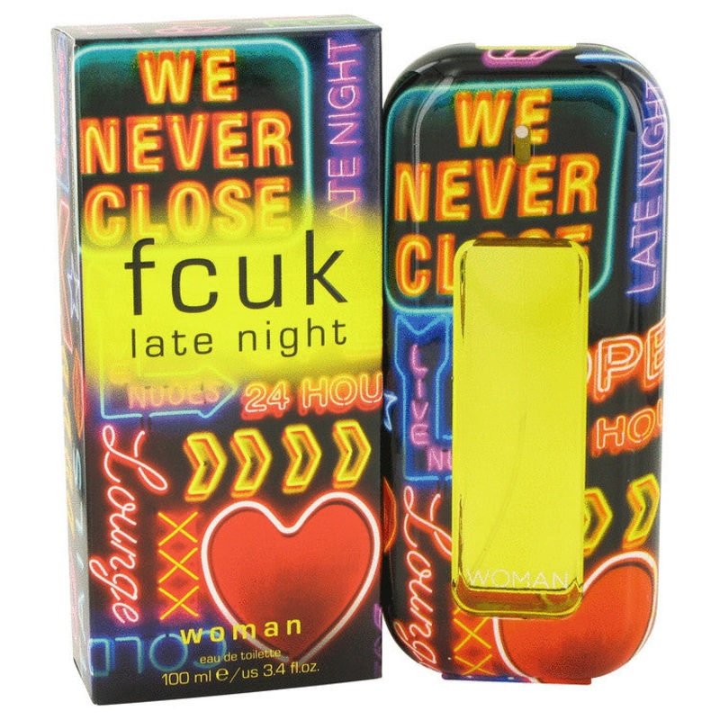 FCUK Late Night by French Connection For Women Eau De Toilette Spray 3.4 oz