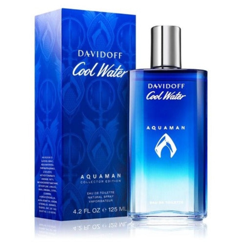 Cool Water Aquaman (Collector Edition 2020) Eau De Toilette 4.2 Oz