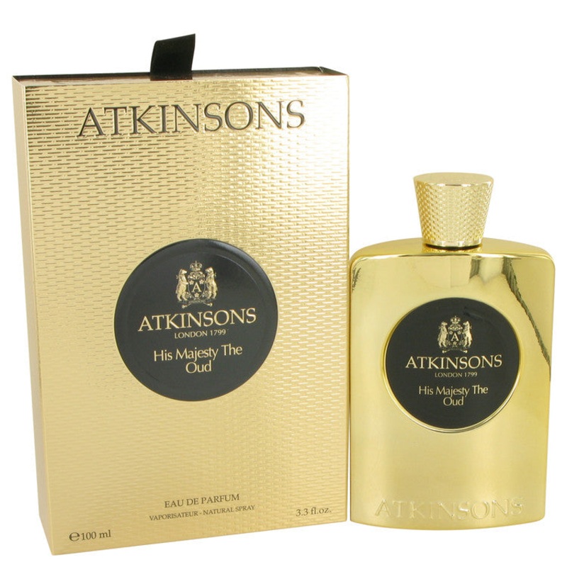 His Majesty The Oud by Atkinsons For Men Eau De Parfum Spray 3.3 oz