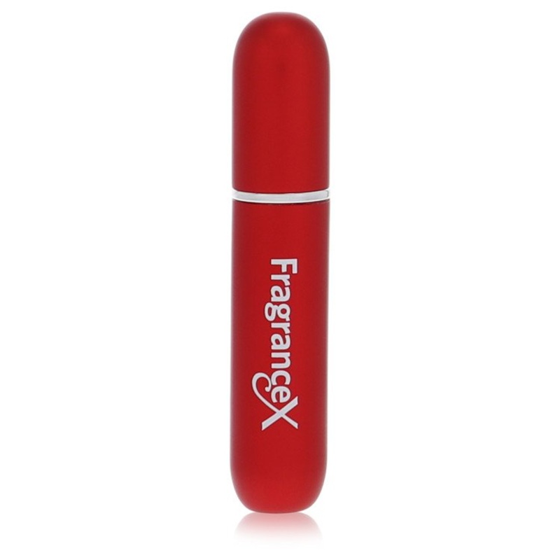 Travel Perfume Bottle by FragranceX Mini Travel Refillable Spray with Cap Refills from Any Fragrance Bottle (Maroon) .135 oz for Women – Premium Designer Fragrance