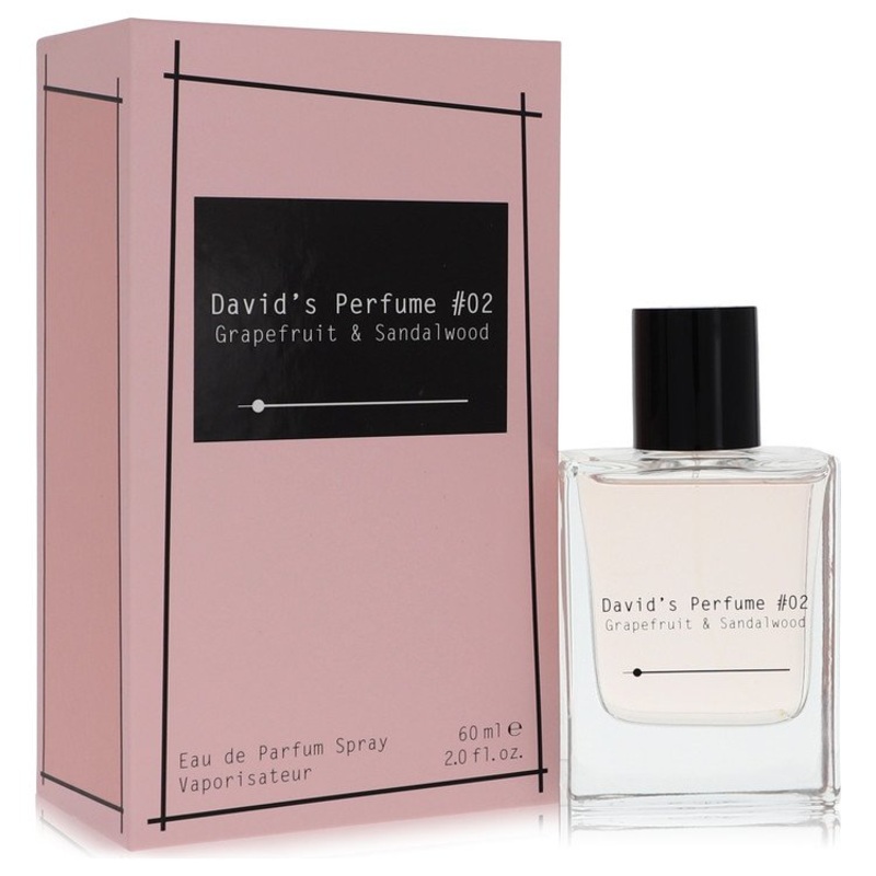 David’s Perfume #02 Grapefruit & Sandalwood by David Dobrik Eau De Parfum Spray (Unisex) 2.0 oz | Women Collection by AAA Beauty