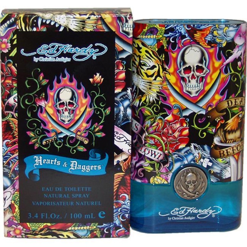 Ed Hardy Hearts And Daggers Cologne 3.4 oz.