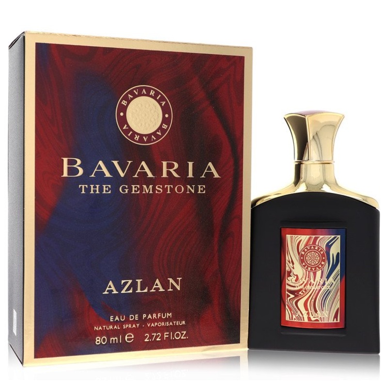 Bavaria The Gemstone Azlan by Fragrance World For Men Eau De Parfum Spray (Unisex) 2.7 oz