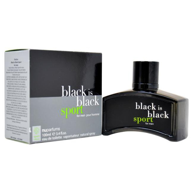 Black Is Black Sport Cologne 3.4 oz.