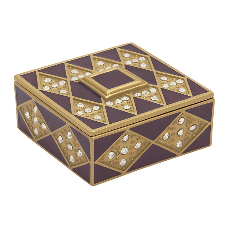 Fancy Square Jewelry Box