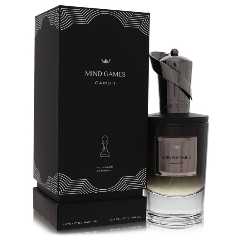Mind Games Gambit by Mind Games Extrait De Parfum Spray (Unisex) 3.4 oz for Men – Premium Designer Fragrance