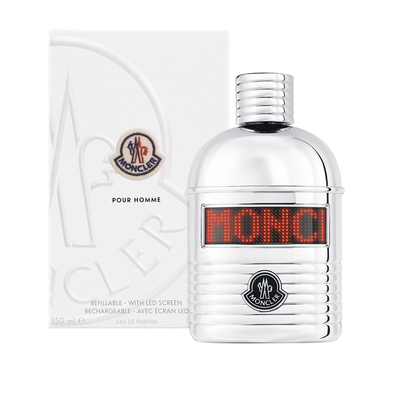 Moncler Pour Homme (Refillable With LED Screen) 150ML EDP Spray (M)