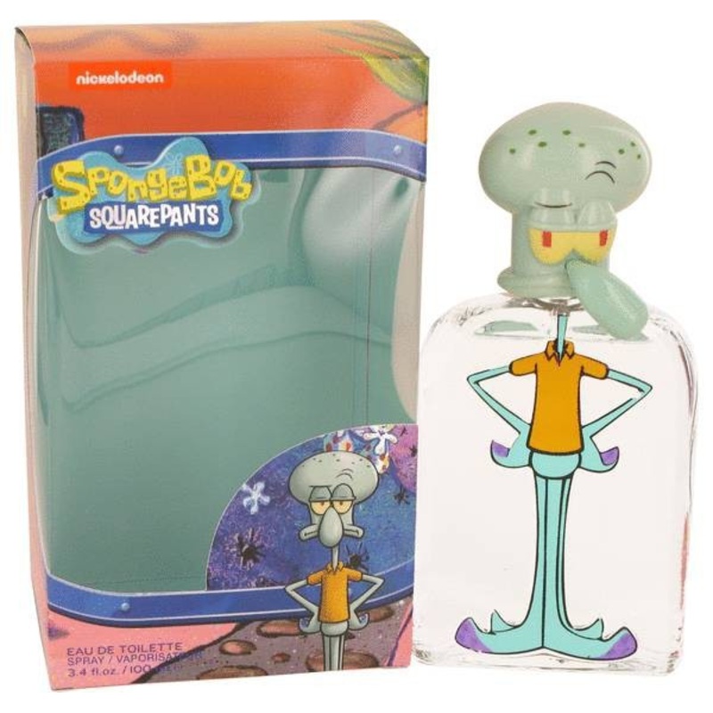 SpongeBob Squidward by Nickelodeon 3.4 Oz. Eau De Toilette For Men