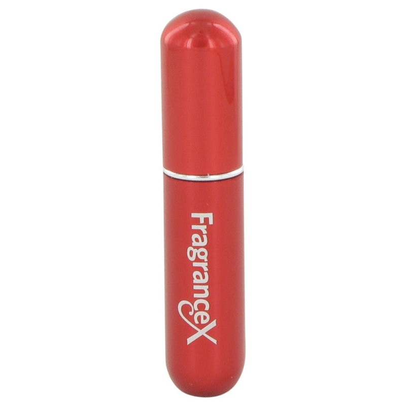 Travel Perfume Bottle by FragranceX For Women Mini Travel Refillable Spray with Cap Refills from Any Fragrance Bottle (Maroon) .135 oz