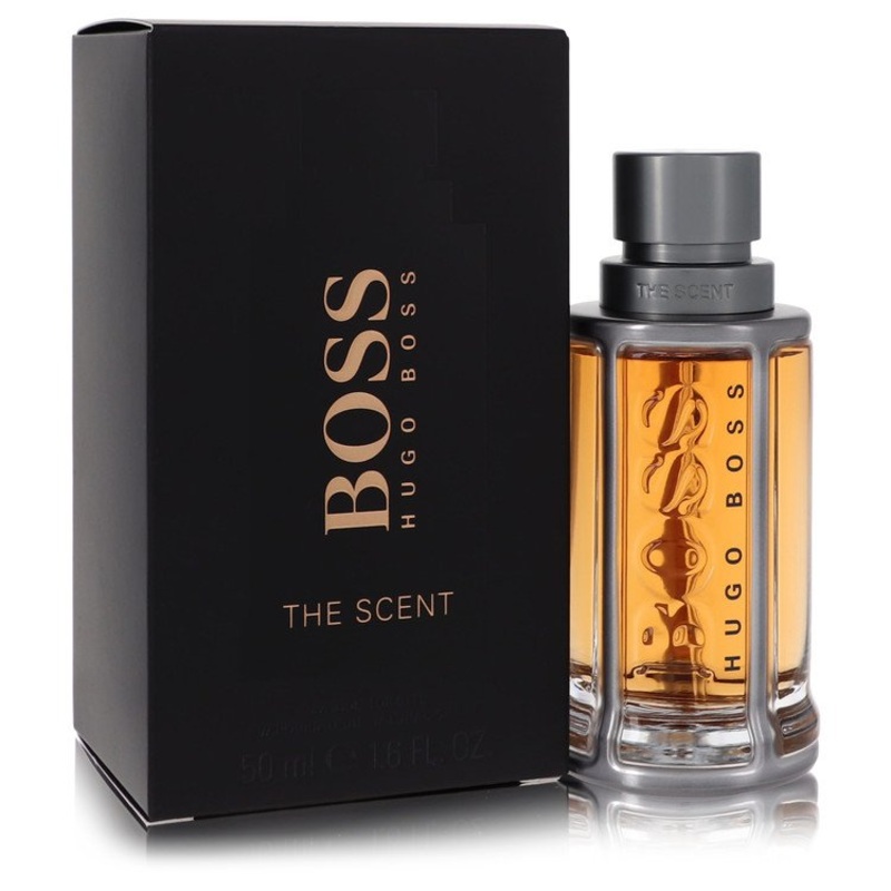 Boss The Scent 1.6 EDT Spray 1.6 Oz Cologne by Hugo Boss for Men