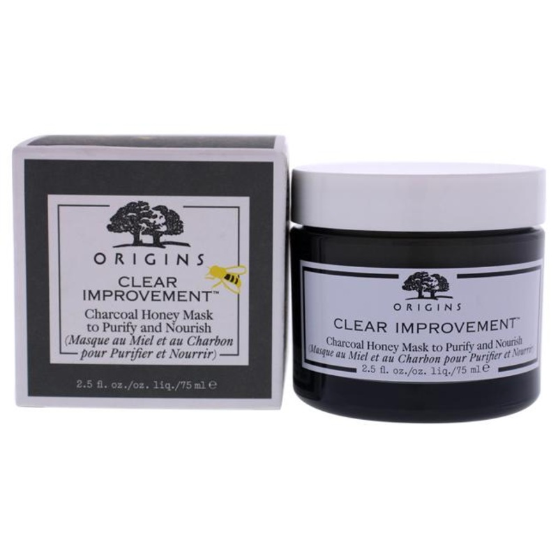 Clear Improvement Charcoal Honey Mask To Purify And Nourish 2.5 oz.