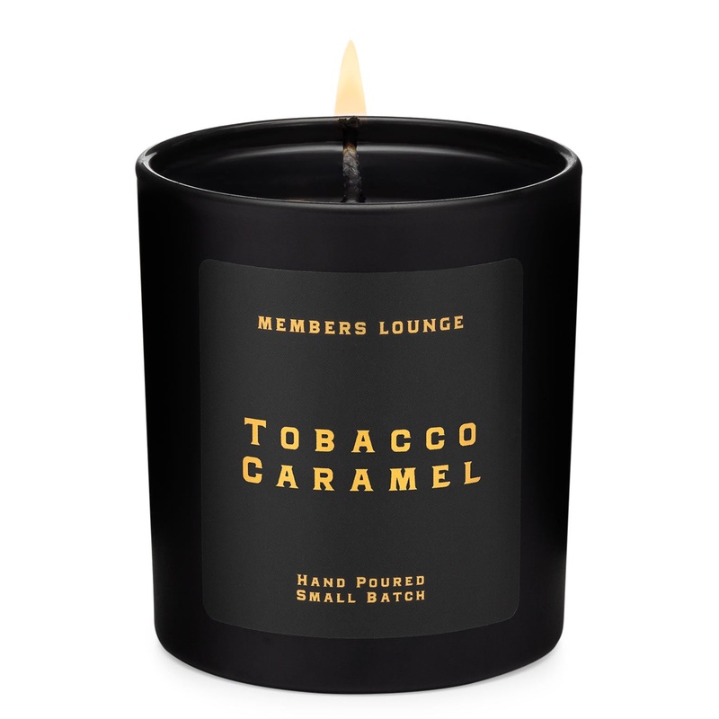 Members Lounge Candle – Tobacco & Caramel